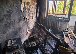 Мать и сын заживо сгорели в квартире в Енакиево