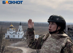 Убегать от украинского FPV-дрона пришлось военкору «Блокнот Донецк» Изабелле Либерман в девятом квартале Авдеевки