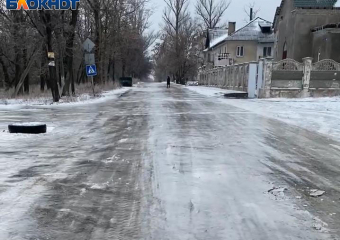Пгт Пролетарский в Макеевке оказался отрезан от мира из-за гололеда и бездействия властей