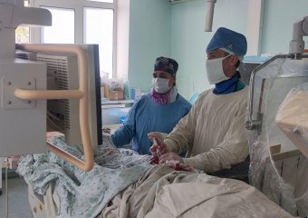 Донецкие врачи спасли женщину с острым нарушением мозгового кровообращения