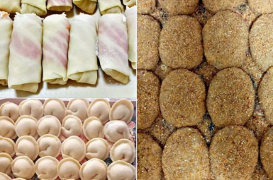 Домашние полуфабрикаты из куриного филе