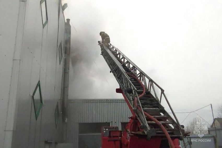 Больше 6 часов спасатели ликвидировали пожар в ТЦ «Обжора» в центре Макеевки