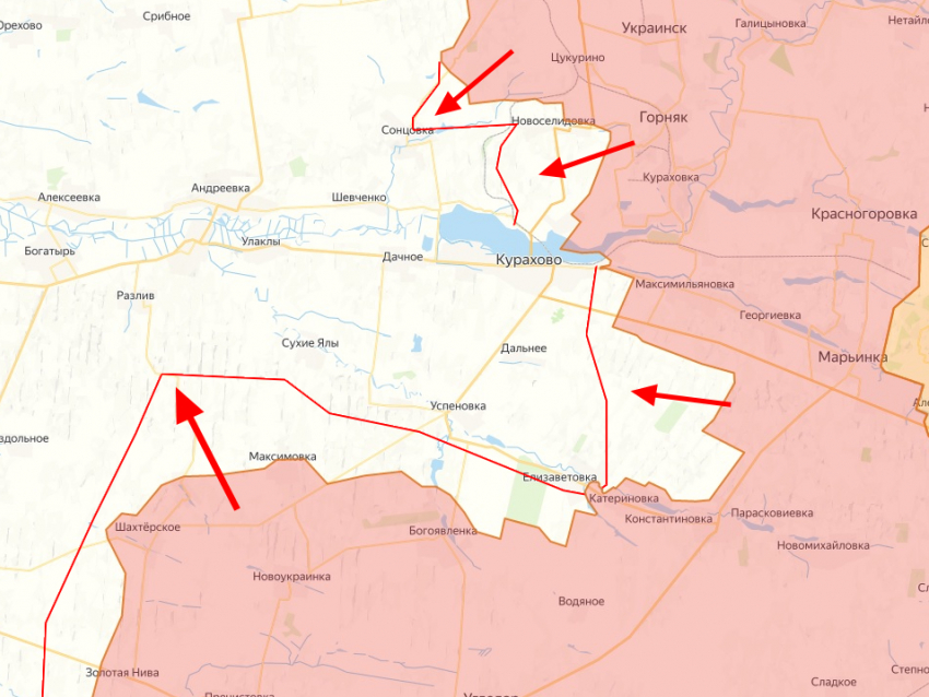 За неделю-две ВС РФ с боями прошли до 20 км в глубину на Кураховском направлении в ДНР