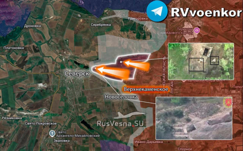 Рухнул самый стабильный участок фронта: ВС РФ проломили оборону ВСУ под Северском