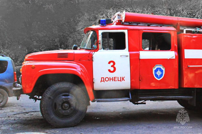 При пожаре в Донецке погиб мужчина