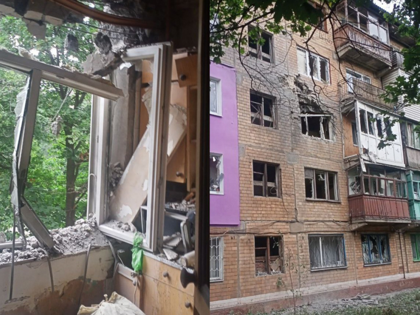 Очередной снаряд от укронацистов оборвал жизнь мирного жителя в прифронтовой Горловке ДНР