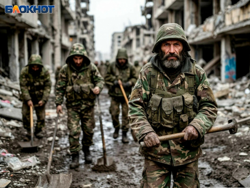 В Северске ВС РФ взяли в плен батальон украинских бомжей с лопатами