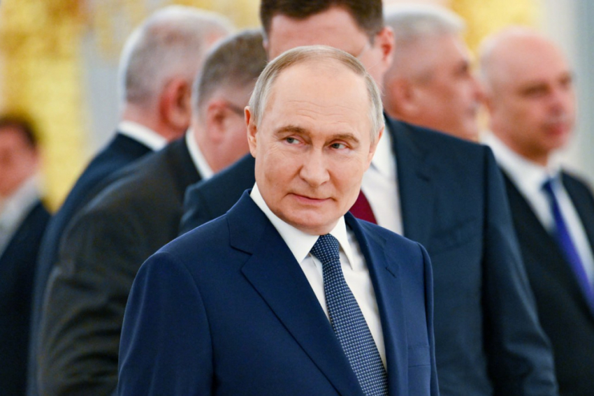 Началась прямая линия с Владимиром Путиным 