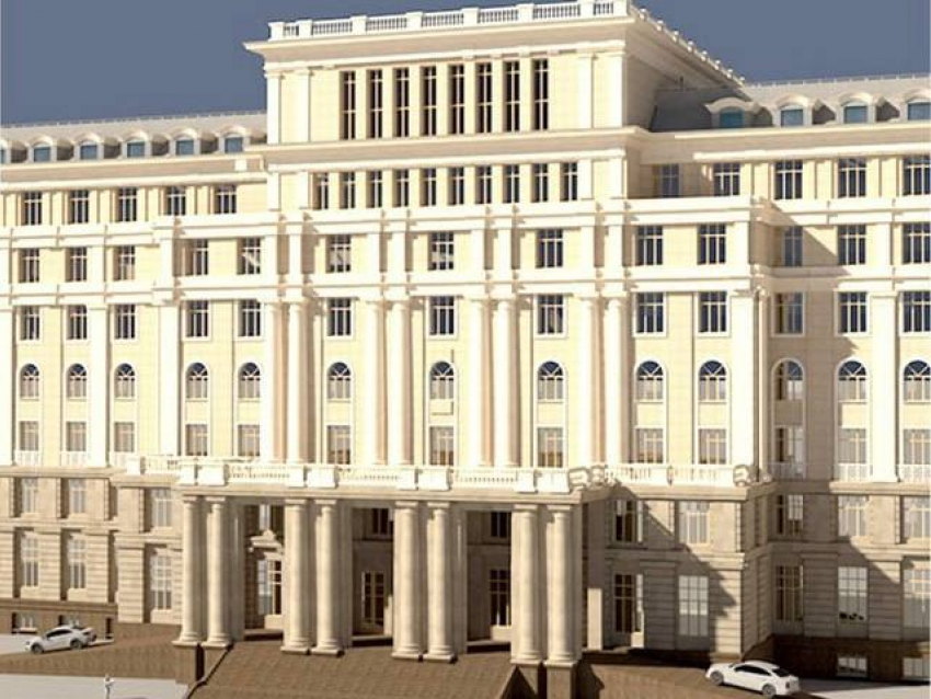 Разрушенный обстрелами ВСУ 3-й корпус ДонНТУ восстановят в облике Мариинского дворца