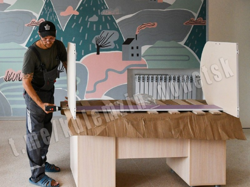 В Донецке завершается ремонт детского садика Пролетарского района 