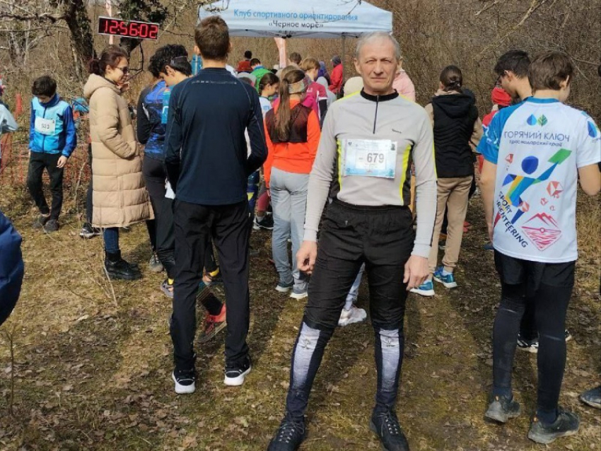 Владимир Пехотин из ДНР принял участие в соревнованиях по спортивному ориентированию и кроссу в Геленджике