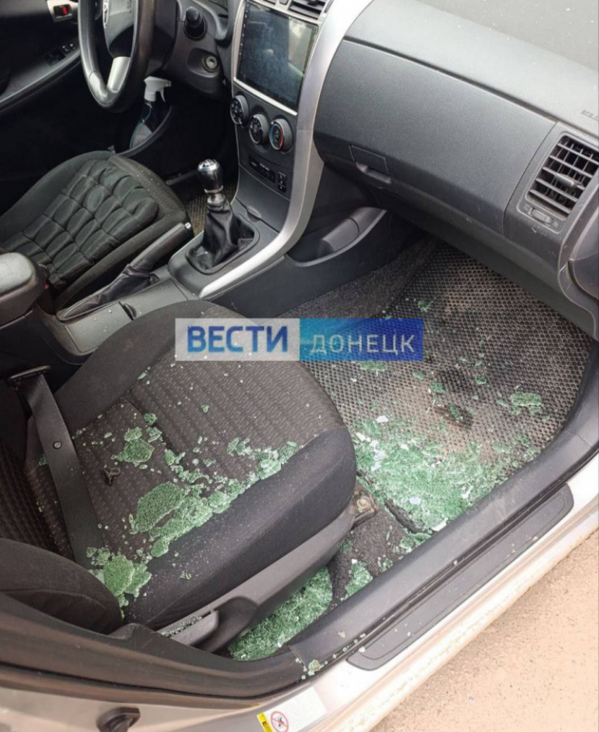 Съёмочную группу  Вести.Донецк атаковал беспилотник ВСУ в Горловке