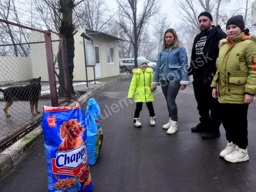 Семья из Донецка прививает детям сострадание и гуманность, помогая приюту для животных «Пиф» 