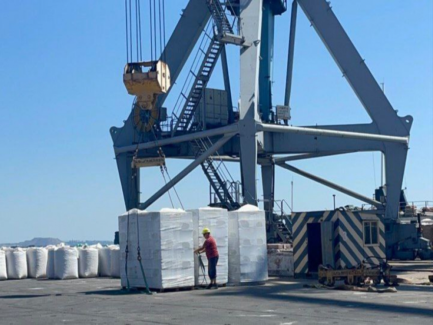 С начала года в Мариупольском порту перевалили уже свыше 44 тысяч тонн разных грузов