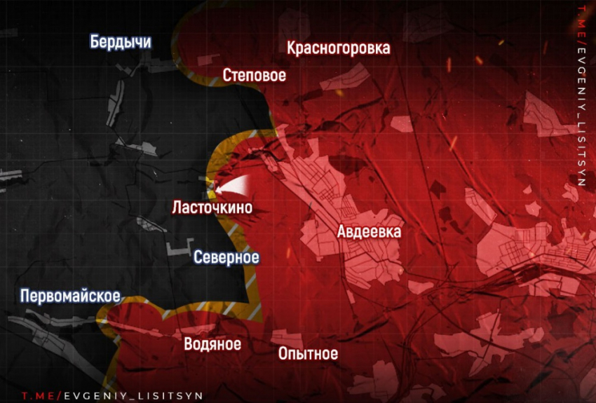 Часов Яр все ближе: ВС РФ давят на позиции врага на Авдеевском, Марьинском и Артемовском направлениях