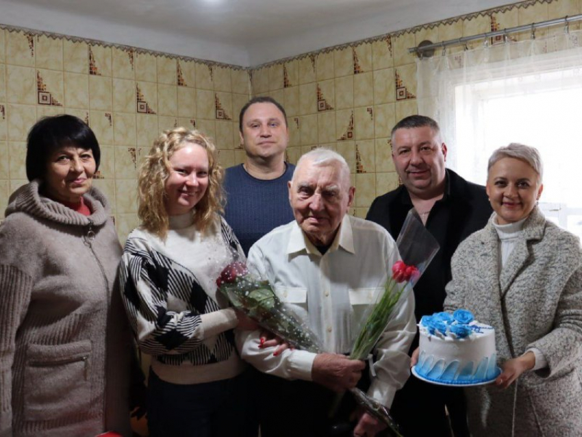 Столетний юбилей отпраздновал ветеран ВОВ из ДНР Василий Пампухов