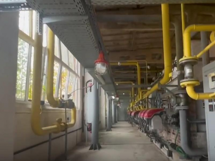 В Мироновском ДНР специалисты возводят новую газовую котельную 