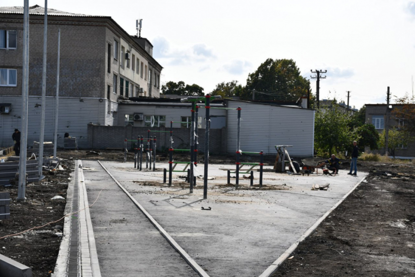 Спортивная площадка для воркаута «АМУР» появится в Дебальцево