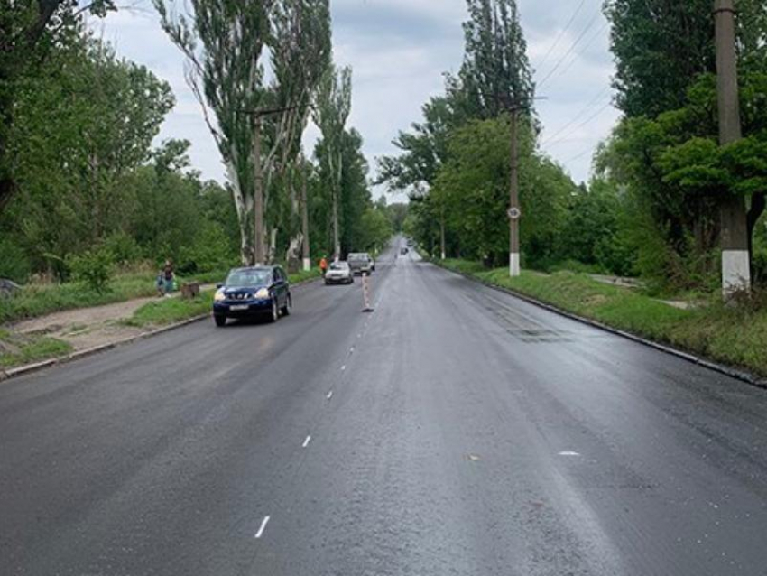 Два внушительных участка дорог Макеевки прошли капитальный ремонт благодаря Свердловской области 