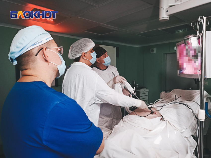 Донецкие хирурги научились оперировать «через прокол» в Краснодаре