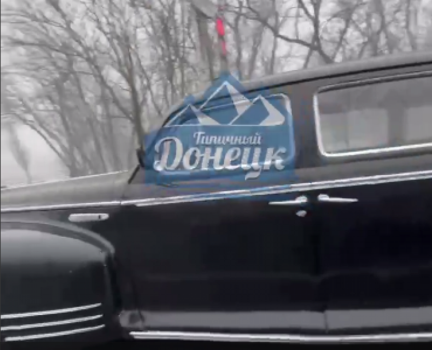Сталинский лимузин замечен на дорогах Донецка