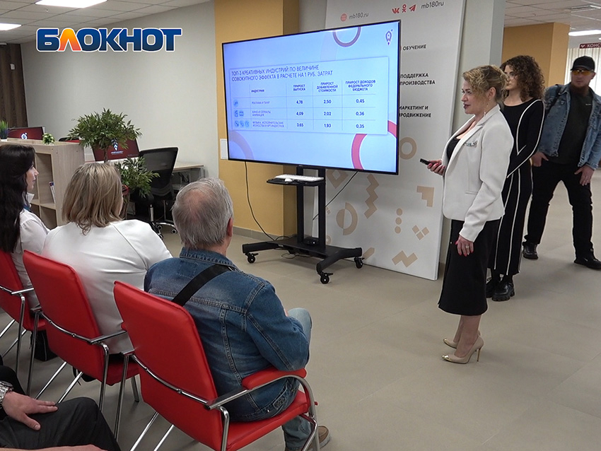 В ДНР открыли центр креативных индустрий для предпринимателей