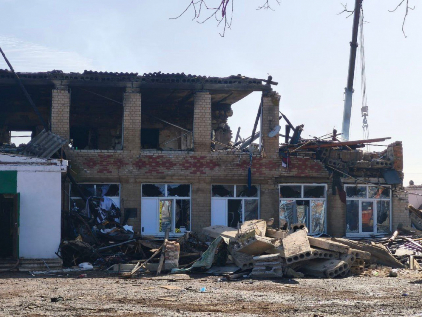 Появились фото больницы в ДНР, где ВСУ убили 8 медиков 