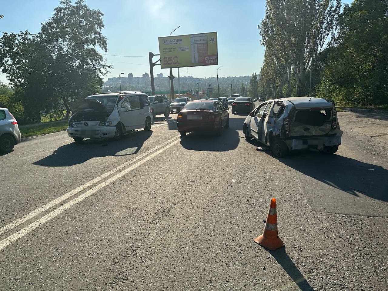 Четыре человека пострадали в ДТП в Горняцком районе Макеевки: среди них два  несовершеннолетних